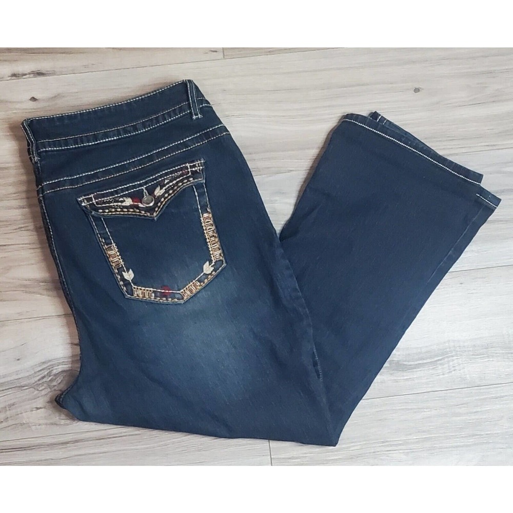 Women's Blu Stitch Jean Carpi Size 18